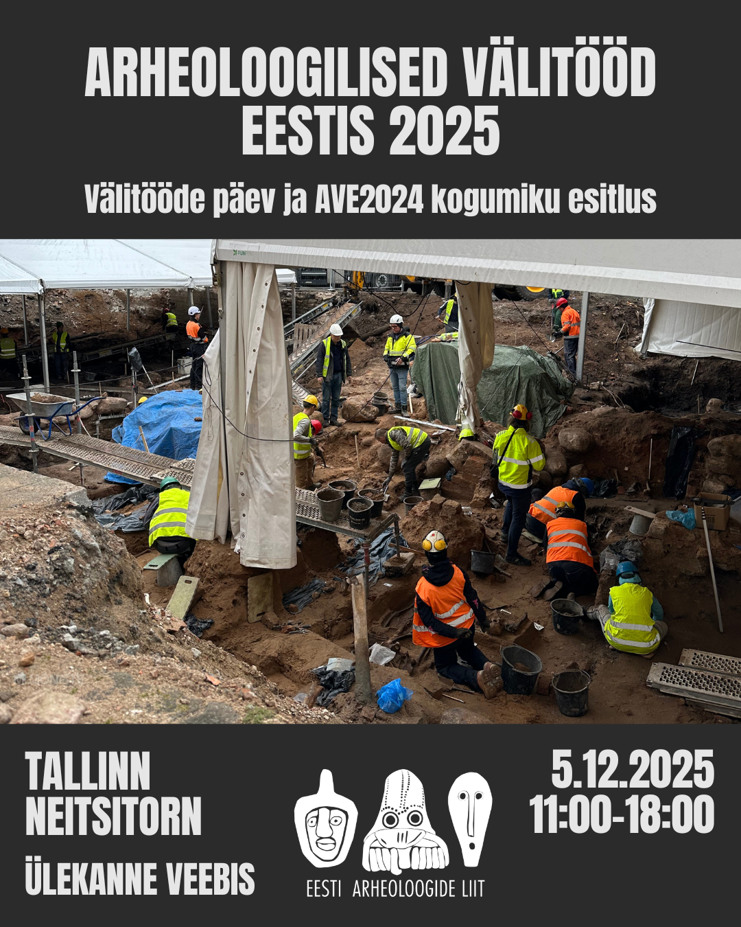 Arheoloogilised välitööd Eestis 2025