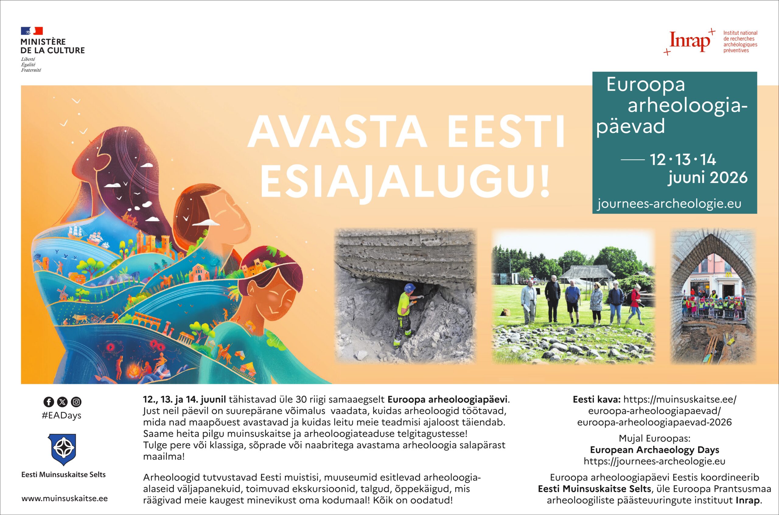 Euroopa Arheoloogiapäevad 2026